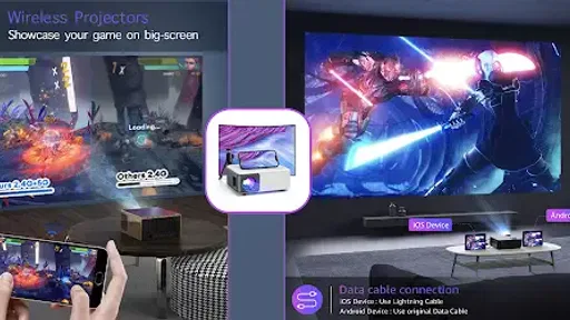 HD Movie Projector screenshot