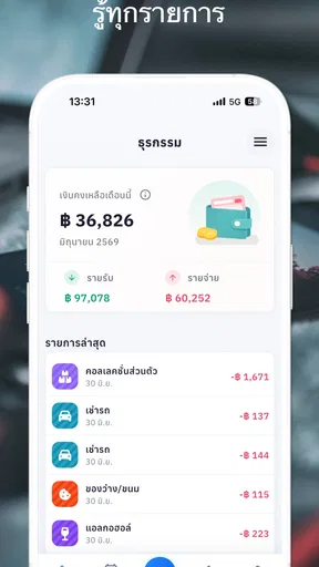 Money Note+ จดรายรับรายจ่าย screenshot