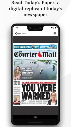 The Courier-Mail: QLD News screenshot