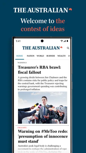 The Australian screenshot