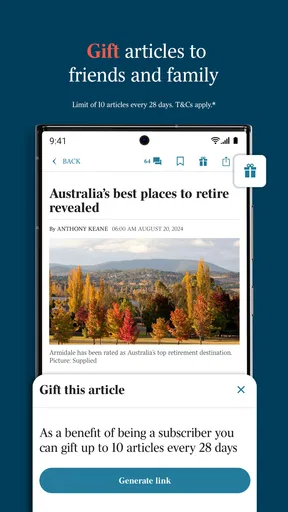 The Australian screenshot