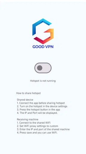GOOD VPN screenshot