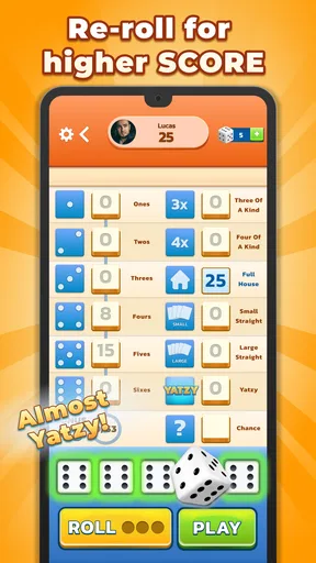 Yatzy - Fun Classic Dice Game screenshot