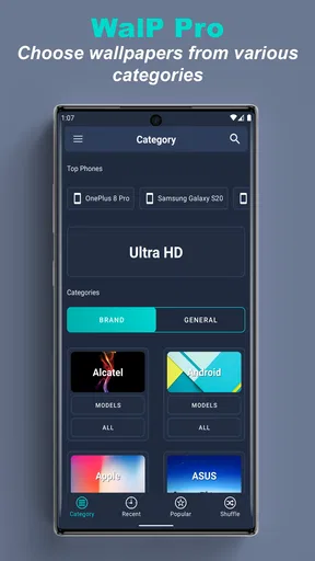 WalP Pro - Stock HD Wallpapers screenshot