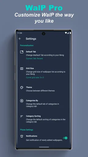 WalP Pro - Stock HD Wallpapers screenshot