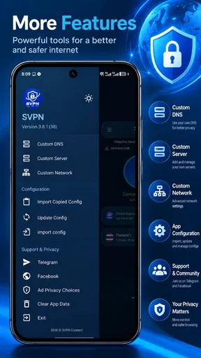 SVPN Connect screenshot