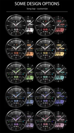 WFP 160 Classic watch face screenshot