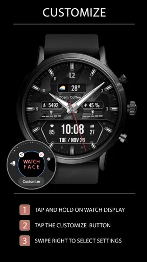 WFP 160 Classic watch face screenshot