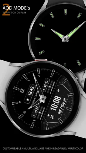 WFP 160 Classic watch face screenshot