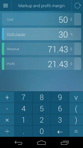 Percentage Calculator screenshot