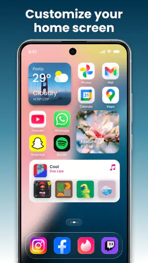 1 Launcher - ตัวเปิดหน้าแรก screenshot