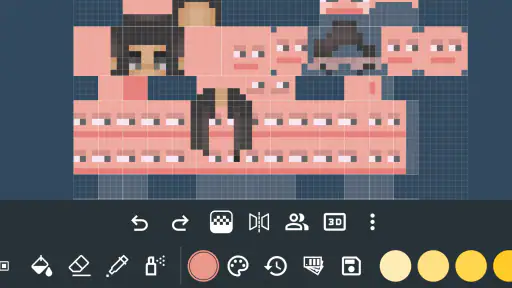 3D Skin Editor for Minecraft screenshot