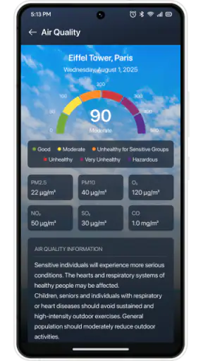 9Weather.com: เรดาร์สด screenshot