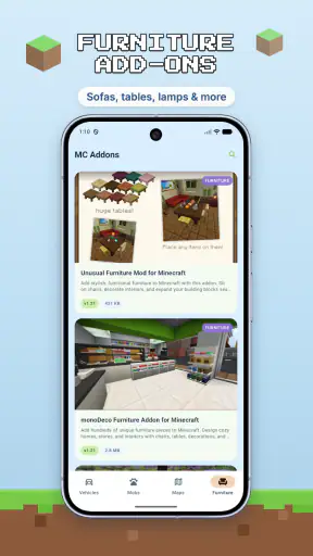 Addons for Minecraft PE screenshot