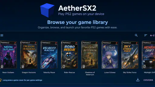 AetherSX2 Emulator screenshot