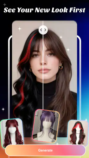 AI Art Photo - Hair Changer screenshot