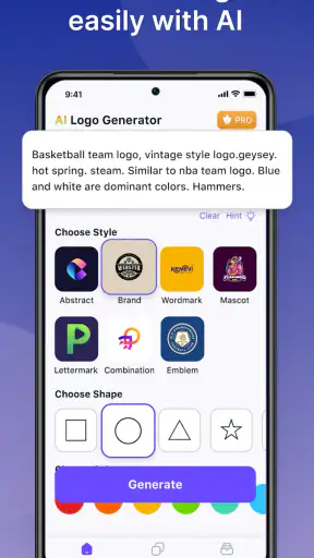 AI Logo Generator Logo Maker screenshot