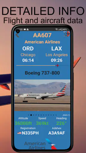 Air Traffic - flight tracker screenshot