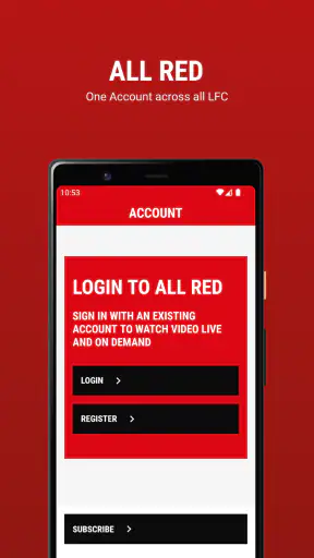ALL RED Video Official App screenshot