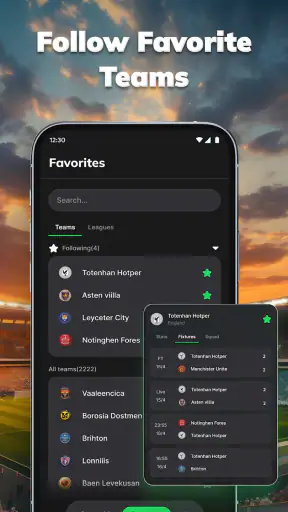 Amazic Football Live Scores screenshot