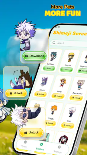 Anime Shimeji - Screen Pets screenshot