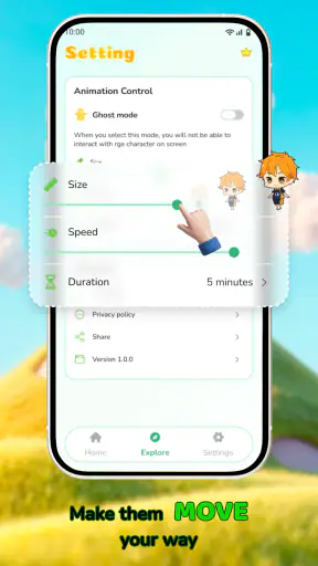 Anime Shimeji - Screen Pets screenshot