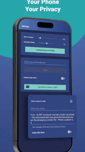 Anti Theft Phone Alarm screenshot