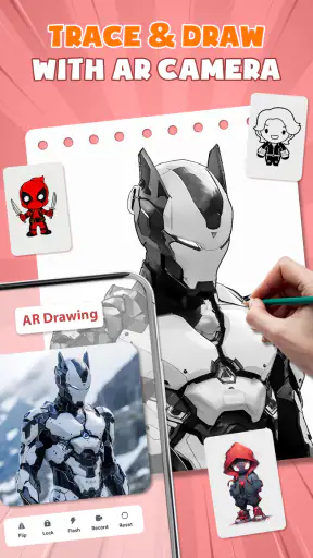 AR Drawing: App วาดรูประบายสี screenshot