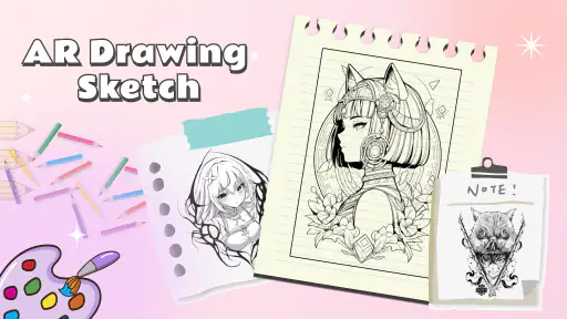 AR วาดภาพ: ร่างและระบายสี screenshot