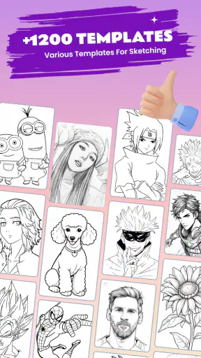 AR วาดภาพ: ร่างและระบายสี screenshot