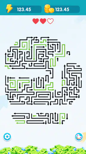 Arrow Escape Lines screenshot