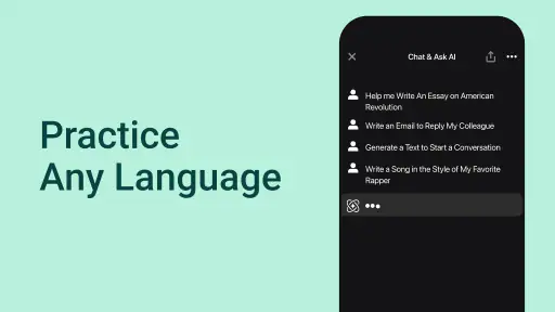 Ask AI - Chat with AI Chatbot screenshot