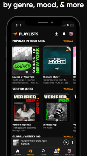 Audiomack: ดาวน์โหลดเพลง screenshot