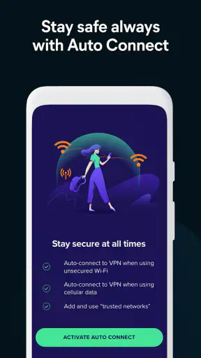 Avast SecureLine VPN พร็อกซี screenshot