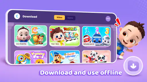 BabyBus TV: วิดีโอและเกมเด็ก screenshot