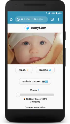 BabyCam - จอภาพทารก screenshot