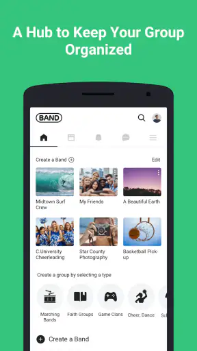 BAND - กลุ่ม & คอมมิวนิตี้ screenshot