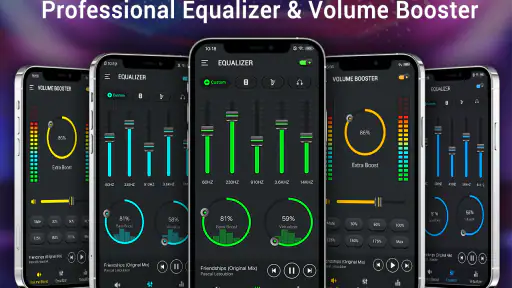 Bass Booster & อีควอไลเซอร์ screenshot