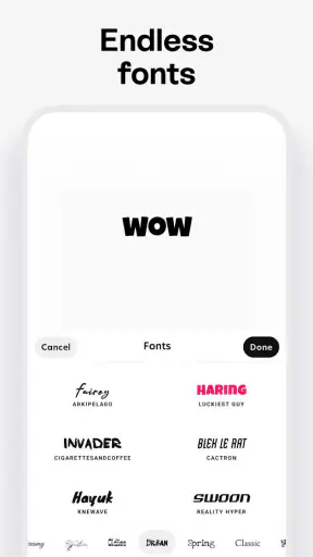 Bazaart AI Photo Editor Design screenshot