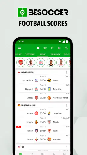 BeSoccer - Football Live Score screenshot