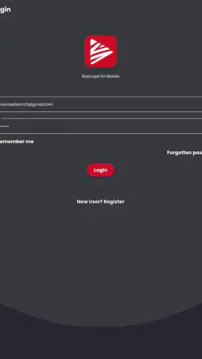 Bioscope for Mobile screenshot