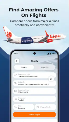 BookCabin: Flights & Hotels screenshot