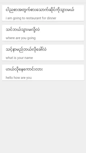 Burmese To English Translator screenshot
