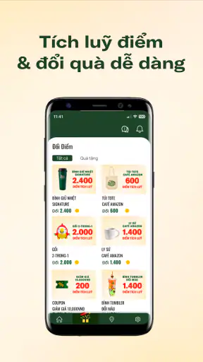 Café Amazon Rewards screenshot
