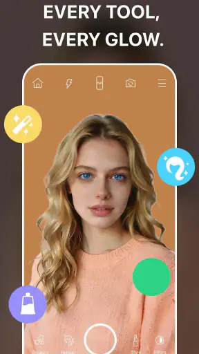 CameraX Selfie screenshot