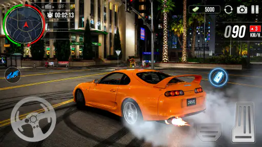 Car Driving Midnight Drifting screenshot