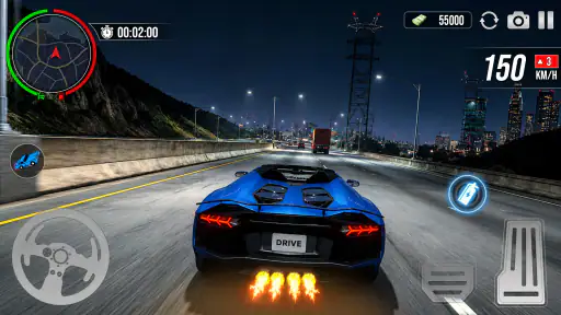 Car Driving Midnight Drifting screenshot