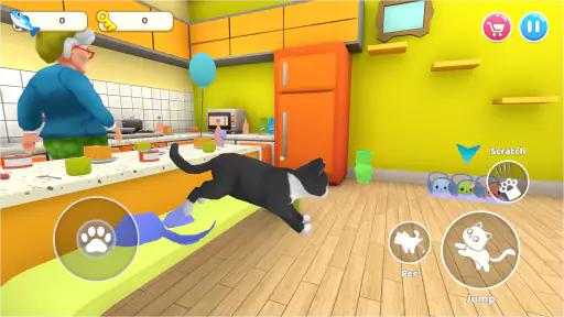 Cat Mayhem: Gran’s Angry screenshot