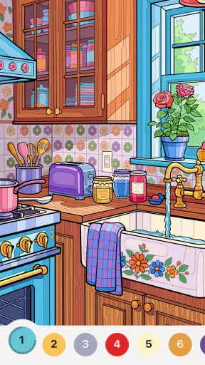 Chill Color - Paint by Number screenshot