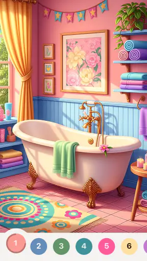 Chill Color - Paint by Number screenshot